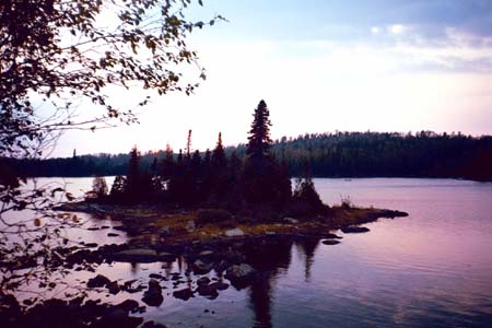 Sunset from Camp