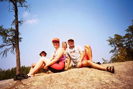 The Group on a Rock